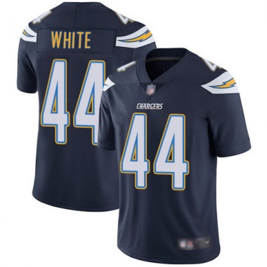 Los Angeles Chargers NFL Football Kyzir White Navy Blue Jersey Men Limited  #44 Home Vapor Untouchable->los angeles chargers->NFL Jersey